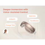 Renpho Augenmassagegerät Eyeris 3  roségold, Sprachsteuerung