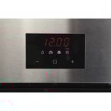 Respekta AB141-26, Backofen schwarz/silber