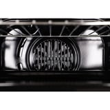 Respekta AB141-26, Backofen schwarz/silber