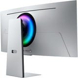 SAMSUNG Odyssey OLED G8 S34DG850SU, Gaming-Monitor 86 cm (34 Zoll), silber, UWQHD, USB-C, Curved, Gaming Hub, 175Hz Panel