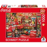 Schmidt Spiele Coca Cola - Nostalgie-Shop, Puzzle 1000 Teile