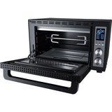 Steba Digitaler Grillbackofen KB E300, Mini-Backofen schwarz/silber