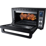 Steba Digitaler Grillbackofen KB E300, Mini-Backofen schwarz/silber