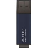 Team Group C211 128 GB, USB-Stick dunkelblaugrau, USB-A 3.2 Gen 1