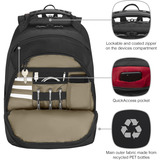 Wenger Legacy Black Series, 16" Laptop, Rucksack schwarz, bis 40,6 cm (16")