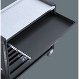 Wera 9701 Tool Rebel Werkstattwagen Stainless XXL 1, mit Bestückung, Werkzeugwagen schwarz, 188-teilig (Elektro / VDE), im exklusiven Tool Rebel Design