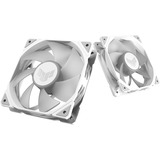 ASUS TUF GAMING TR120 ARGB, Gehäuselüfter weiß/transparent, 120 mm