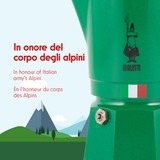 Bialetti Break Alpina, Espressomaschine grün, 3 Tassen