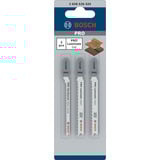 Bosch PRO Stichsägeblatt-Satz Laminate, 3-teilig 