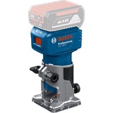 Bosch Professional Akku-Kantenfräse /-Laminatschneider GLF 18V-8 Professional solo, 18Volt, Oberfräse blau/schwarz, ohne Akku und Ladegerät