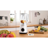 Bosch Serie 4 Standmixer VitaPower MMB6141W weiß, 1.200 Watt, 1,5 Liter