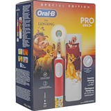 Braun Vitality Pro 103 Kids König der Löwen , Elektrische Zahnbürste mehrfarbig, Mit Reiseetui