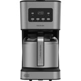 Cecotec Coffee 66 Drop & Thermo Time, Filtermaschine edelstahl/schwarz, 950 Watt