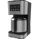 Cecotec Coffee 66 Drop & Thermo Time, Filtermaschine edelstahl/schwarz, 950 Watt