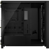 Corsair FRAME 5000D WOOD RS, Tower-Gehäuse schwarz/holz, Tempered Glass