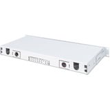 Digitus LWL-Spleißbox, bestückt, 6x LC-APC DX, OS2 grau