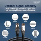 Digitus Patchkabel Cat 8.1 S-FTP 0,5 Meter schwarz