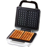 Domo Tasty Waffle XL, Waffeleisen weiß/edelstahl, 900 Watt