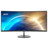 MSI Pro MP341CQDE Generalüberholt, LED-Monitor 86.4 cm (34 Zoll), schwarz/silber, UWQHD, VA, Curved, FreeSync, HDMI, Displayport, 100Hz Panel