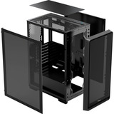 Ocypus Gamma C60 , Tower-Gehäuse schwarz, Tempered Glass