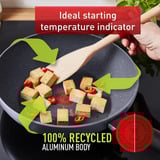 Tefal Wokpfanne Black Stone, Ø 28cm schwarz