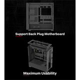 Xilence Flux X916.ARGB, Tower-Gehäuse schwarz, Tempered Glass