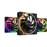 be quiet! Light Wings PWM 140 mm high-speed Triple Pack, Gehäuselüfter schwarz, 3er Pack, inkl. ARGB-Hub, 140 mm