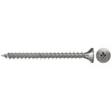 fischer Spanplattenschraube PowerFast 4,0x30 Senkkopf PZ 300 Stück, mit Vollgewinde, Edelstahl A2