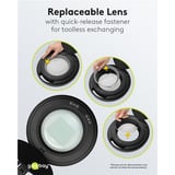 goobay LED-Klemm-Lupenleuchte 10W, LED-Leuchte schwarz