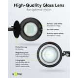 goobay LED-Klemm-Lupenleuchte 10W, LED-Leuchte schwarz