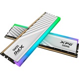 ADATA DIMM 64 GB DDR5-6000 (2x 32 GB) Dual-Kit, Arbeitsspeicher weiß, AX5U6000C3032G-DTLABRWH, Lancer Blade RGB, INTEL XMP, AMD EXPO