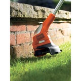 BLACK+DECKER Akku-Rasentrimmer GLC1823L20, 18Volt orange/schwarz, Li-Ionen Akku 2,0Ah