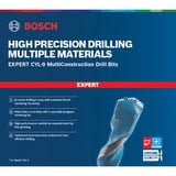 Bosch Professional EXPERT CYL-9 MultiConstruction Bohrer, Ø 10mm, 8 Stück Arbeitslänge 80mm