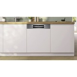 Bosch SMI4EAS23E Serie 4 , Spülmaschine edelstahl (gebürstet), 60 cm, Home Connect