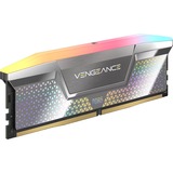 Corsair DIMM 48 GB DDR5-8400 (2x 24 GB) Dual-Kit, Arbeitsspeicher silber, CMHC48GX5M2X8400C40, Vengeance RGB, INTEL XMP