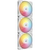Corsair RS120-R ARGB, Gehäuselüfter weiß, 3er Pack, Reverse, 120 mm