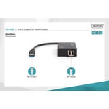 Digitus USB 3.0 Gigabit SFP, LAN-Adapter 