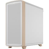 Fractal Design Summit Chalk White Solid, Tower-Gehäuse weiß/holz