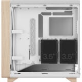 Fractal Design Summit Chalk White Solid, Tower-Gehäuse weiß/holz