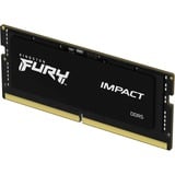 Kingston FURY SO-DIMM 16 GB DDR5-5600  , Arbeitsspeicher schwarz, KF556S40IB-16, Impact