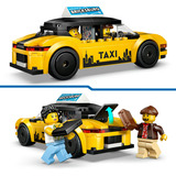 LEGO 60487 City Gelbes Taxi, Konstruktionsspielzeug 