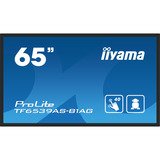 iiyama ProLite TF6539AS-B1AG, Public Display schwarz (matt), UltraHD/4K, IPS, Touchscreen