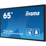 iiyama ProLite TF6539AS-B1AG, Public Display schwarz (matt), UltraHD/4K, IPS, Touchscreen