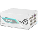ASUS ROG Thor 1200W Platinum III White Edition, PC-Netzteil weiß, 1x 12 Pin High Power GPU, 4x PCIe, Kabelmanagement, 1200 Watt