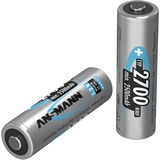 Ansmann 2700mAh, Akku silber, 4x AA (Mignon)