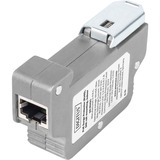 Digitus PoE Überspannungsschutz (RJ-45), DIN-Schienenmontage grau