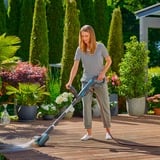 GARDENA Walzenbürste Medium, für Akku-Multi-Reiniger AquaBrush, Waschbürste grau/türkis, für sensible Oberflächen