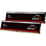 G.Skill DIMM 32 GB DDR5-5200 (2x 16 GB) Dual-Kit, Arbeitsspeicher schwarz, F5-5200J4040A16GX2-IS, Aegis 5, INTEL XMP, AMD EXPO