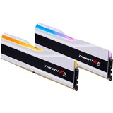 G.Skill DIMM 96 GB DDR5-6400 (2x 48 GB) Dual-Kit, Arbeitsspeicher weiß, F5-6400J3239F48GX2-TZ5RW, Trident Z5 RGB, INTEL XMP