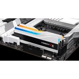 G.Skill DIMM 96 GB DDR5-6400 (2x 48 GB) Dual-Kit, Arbeitsspeicher weiß, F5-6400J3239F48GX2-TZ5RW, Trident Z5 RGB, INTEL XMP